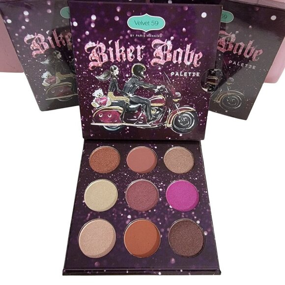 Paris Manning Velvet 59 Biker Babe Eyeshadow Contour Palette Perfect Gift - Picture 1 of 11